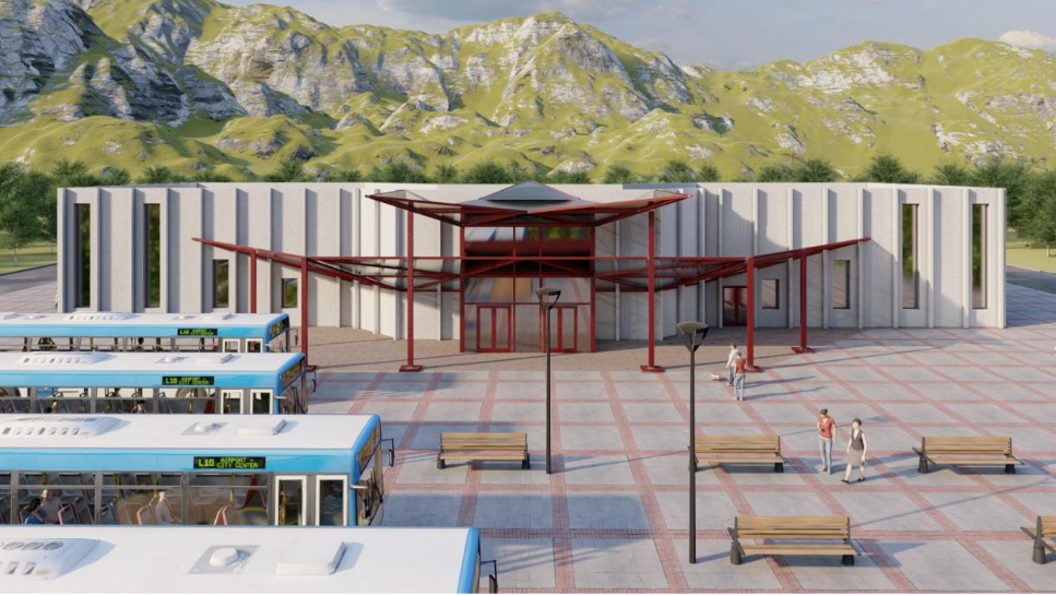 Автовокзал в городе Кызыл