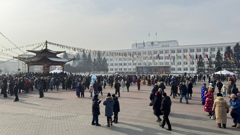 Торжественное закрытие Года защитника Отечества в Туве