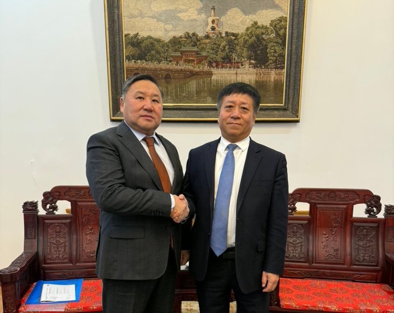 Глава Республики Тыва провёл встречу с Послом Китайской Народной Республики в Российской Федерации