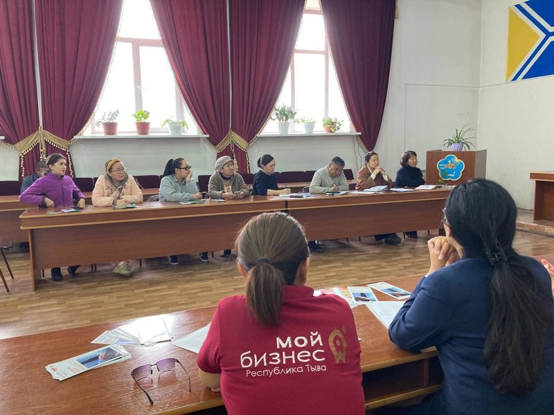 Проведены выездные консультации для предпринимателей Эрзинского и Тес-Хемского кожуунов