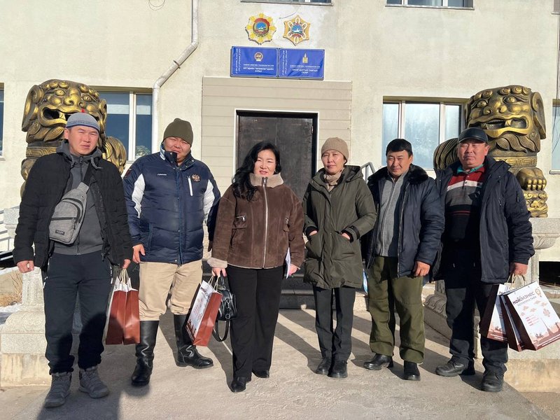 Тувинские мастера изучили производство юрт в Монголии