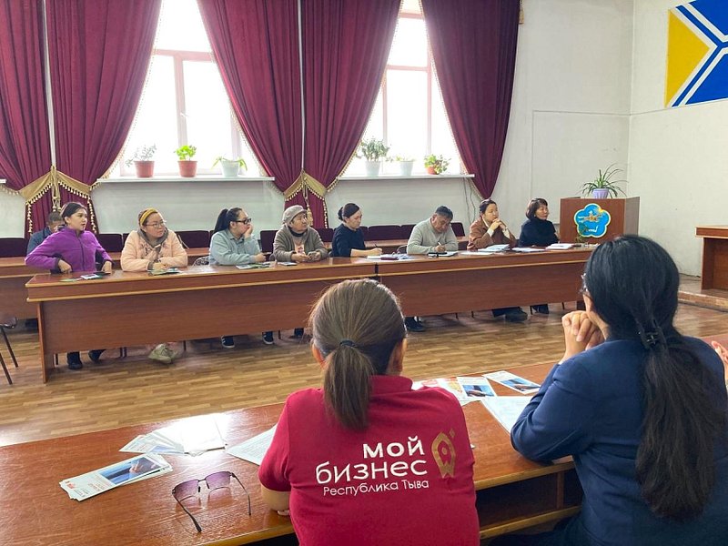 Минэкономразвития Тувы проводит выездные консультации для предпринимателей кожуунов