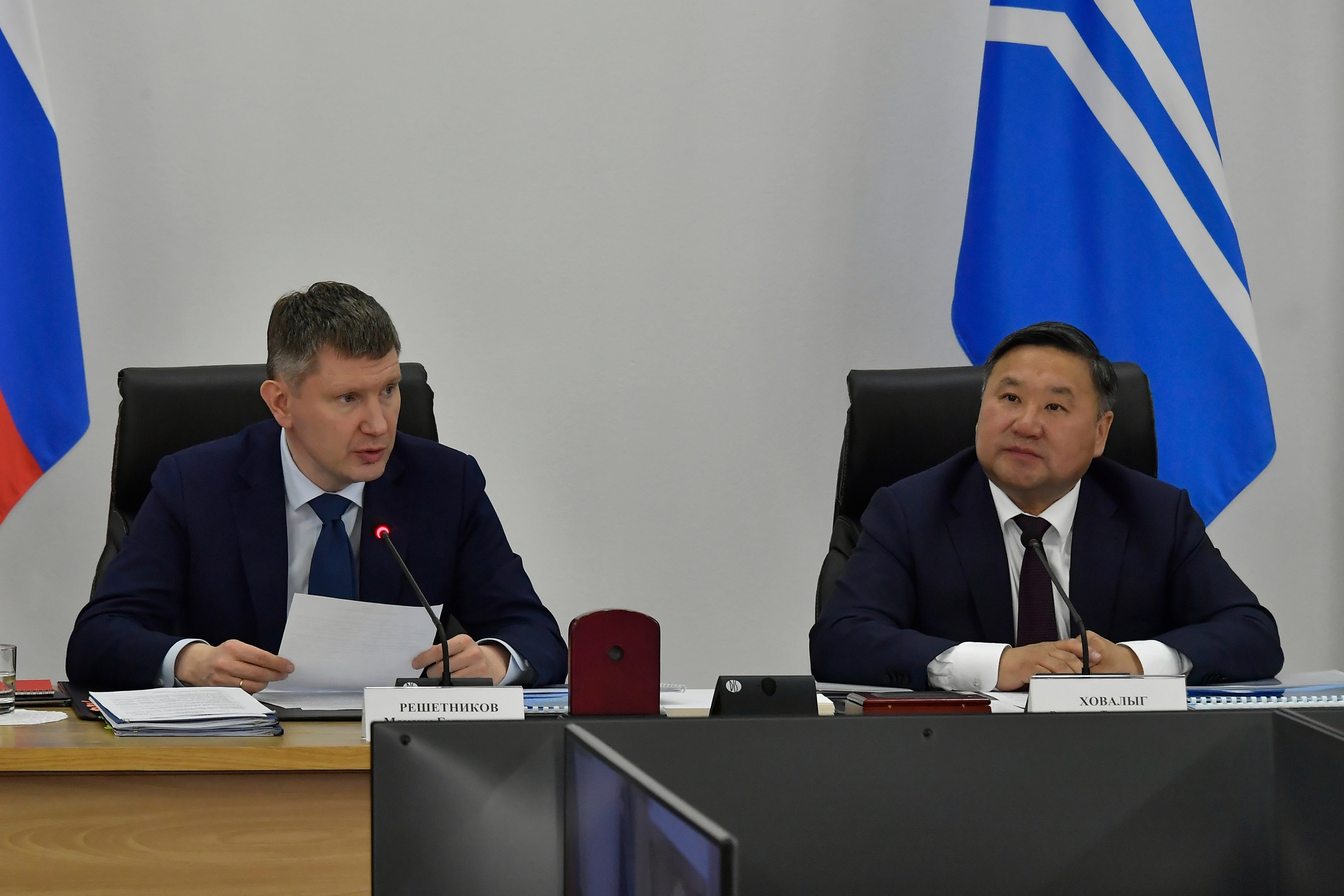 В Туву с рабочим визитом прибыл министр экономического развития РФ Максим Решетников